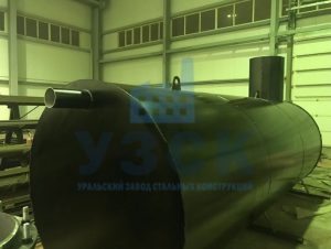 Резервуар горизонтальный стальной наземный в Рубцовске