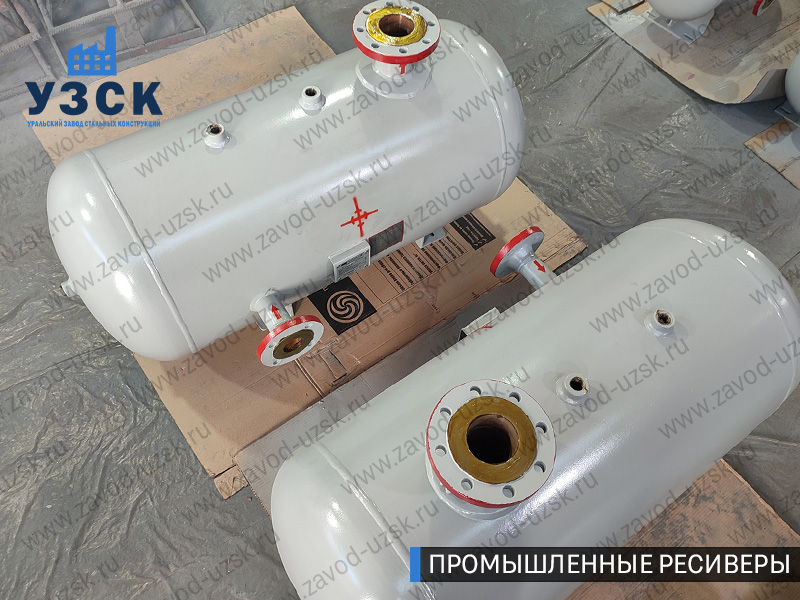 фотография промышленных ресиверовдля газа Рубцовск